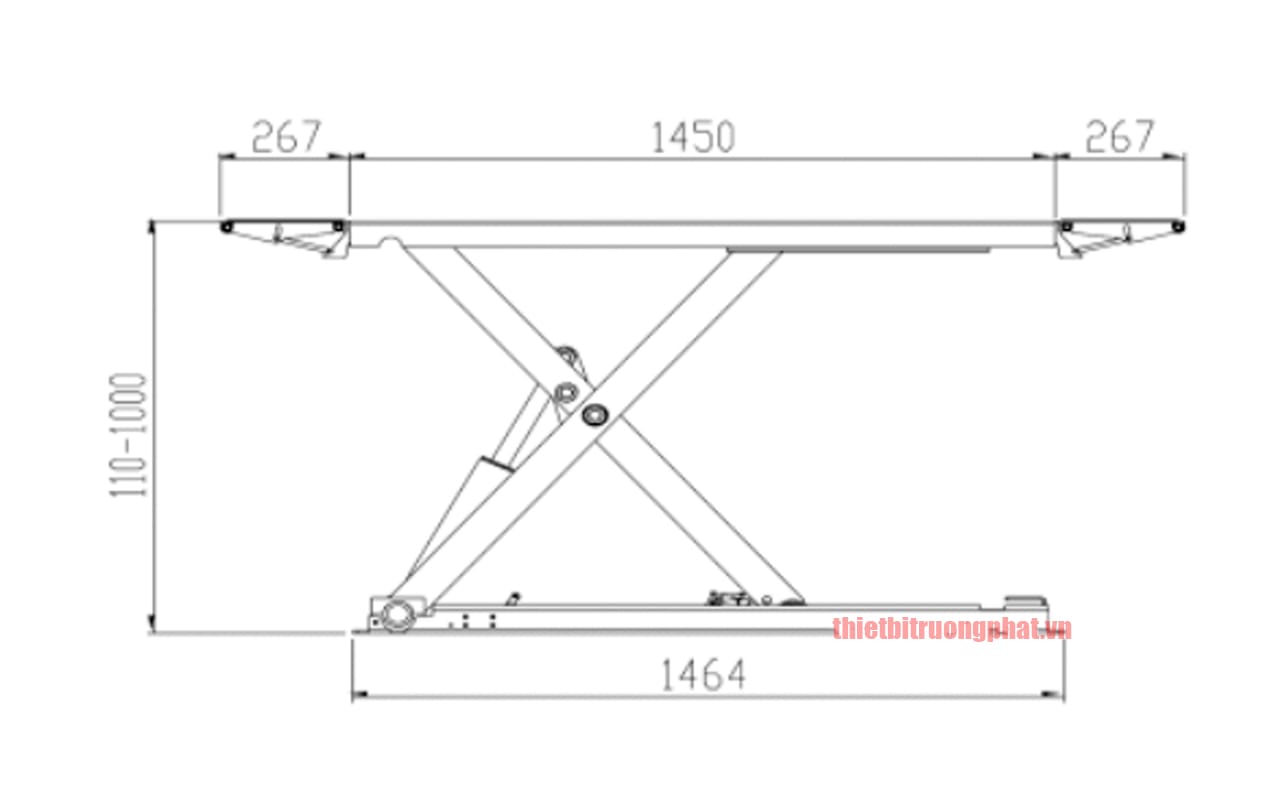 CẦU NÂNG Ô TÔ CẮT KÉO DI ĐỘNG CÔNG NGHỆ ITALIA TITANO STD-7530F - 3 TẤN CẦU NÂNG Ô TÔ CẮT KÉO DI ĐỘNG CÔNG NGHỆ ITALIA TITANO STD-7530F - 3 TẤN