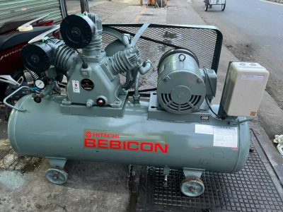 Máy nén khí Nhật bãi Hitachi 7.5KW-230L ( Áp 9.3Bar)
