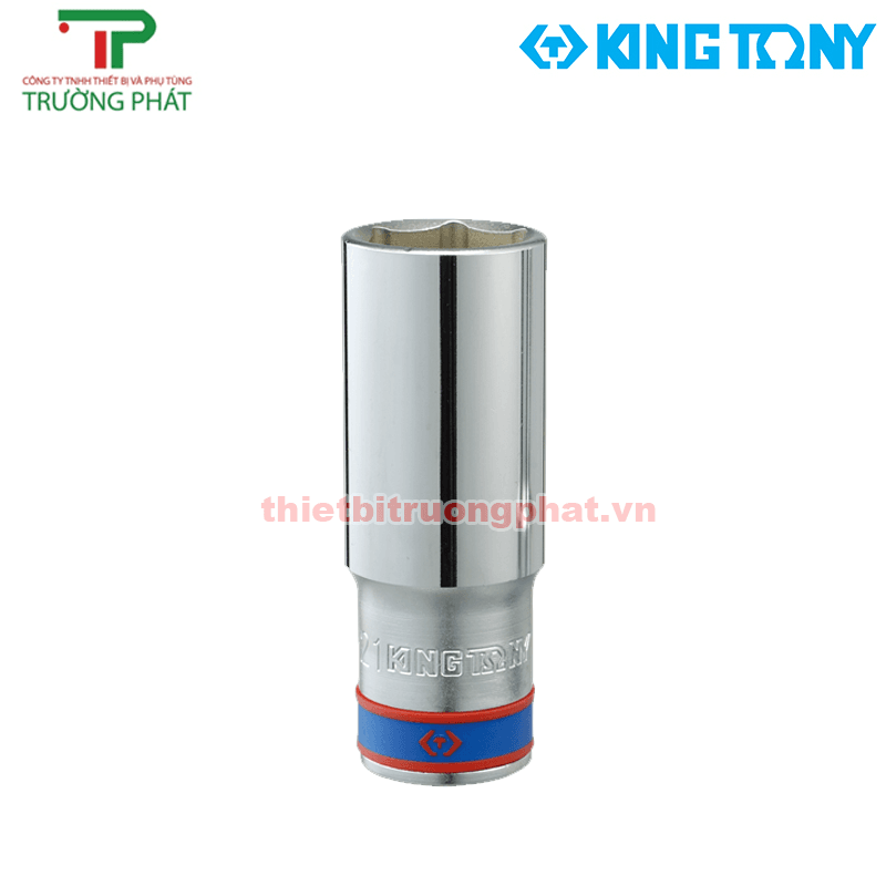 Khẩu tuýp 1/2 trắng dài 18mm Kingtony 423018