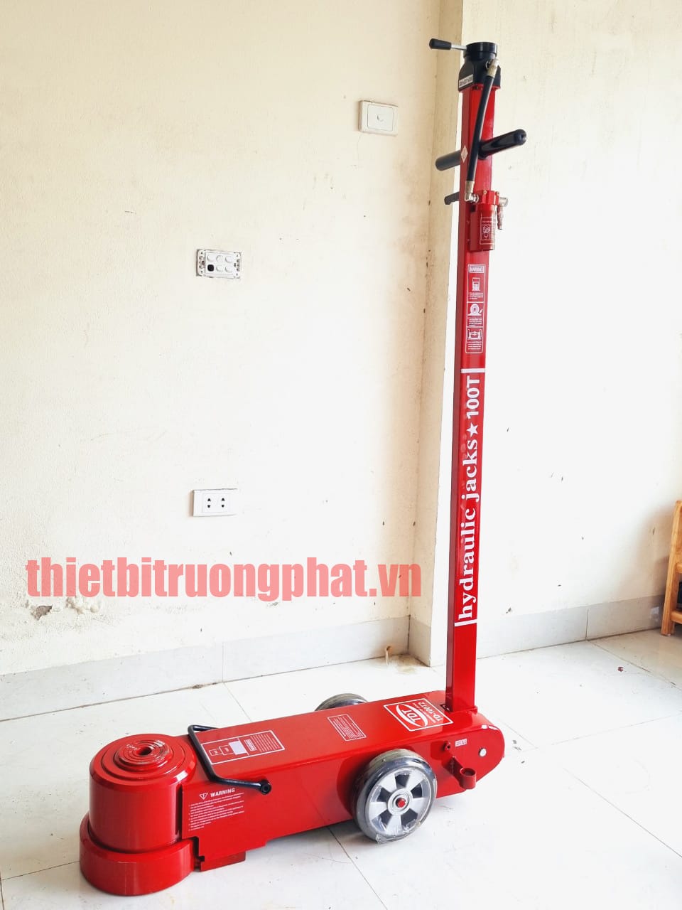 Kích thủy lực bánh xe đẩy TDT-100T2 Kích thủy lực bánh xe đẩy TDT-100T2