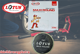 Miếng vá săm Lotus Ấn Độ 707 (102mm) - 25 miếng / 1 hộp