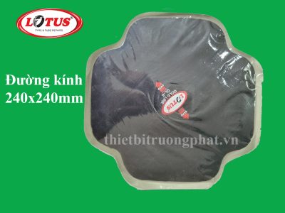 Miếng vá dùng cho lốp bố chéo Lotus Ấn Độ GL6 (lục giác 240MM) - 5 miếng/hộp
