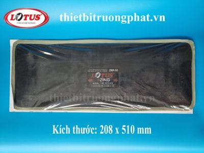 Miếng vá dùng cho lốp bố thẳng Lotus Ấn Độ ZRP50 (208x510MM) 5 miếng/hộp