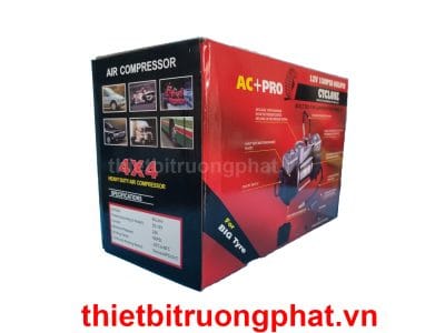 Bơm lốp dự phòng xe ô tô loại 2 xi lanh