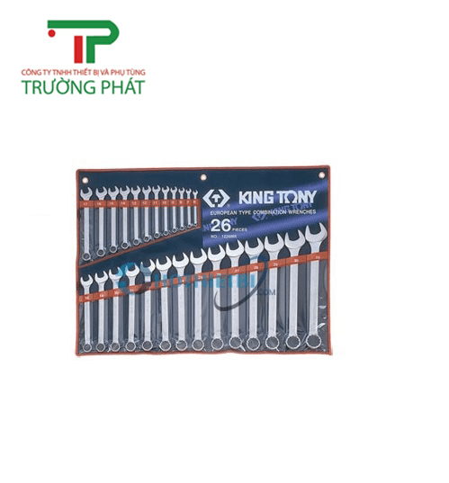 BỘ CỜ LÊ VÒNG MIỆNG 6-32MM KINGTONY 1226MR - 26 CHI TIẾT BỘ CỜ LÊ VÒNG MIỆNG 6-32MM KINGTONY 1226MR - 26 CHI TIẾT