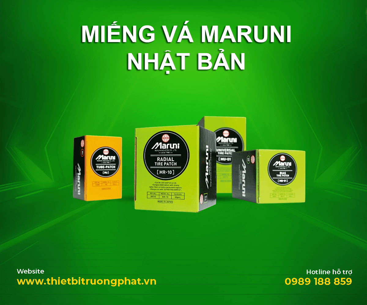 Keo vá lốp Maruni số 1 Nhật Bản