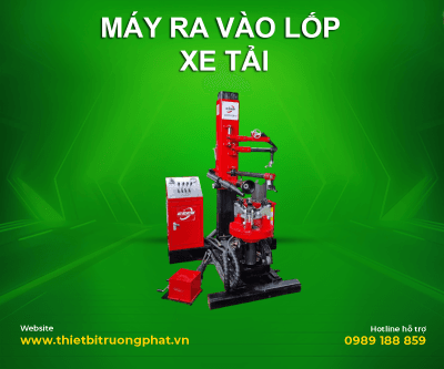 Máy ra vào lốp xe tải