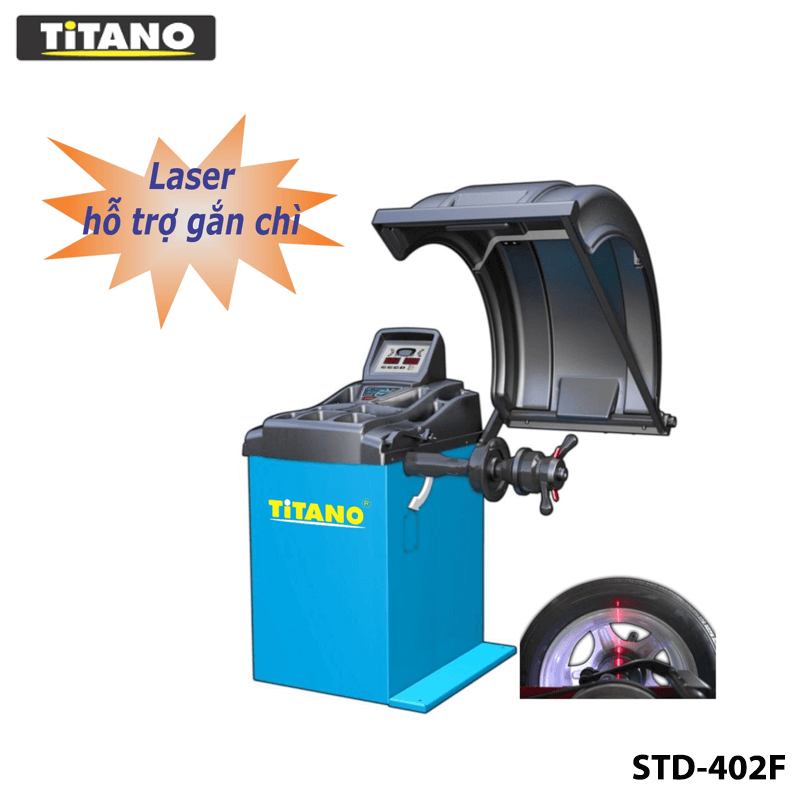 Máy cân bằng động lốp ô tô 