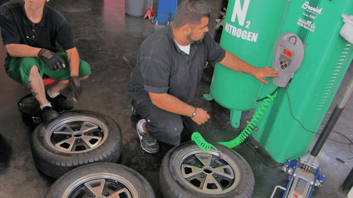 Ưu điểm khi bơm khí nitơ cho lốp xe