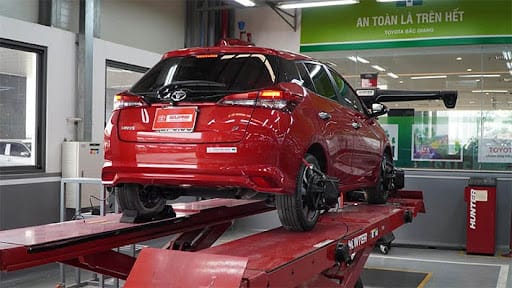 Góc đặt bánh xe