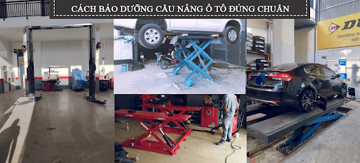 Vệ sinh cầu nâng thường xuyên