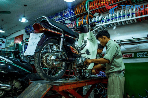Chi phí học nghề sửa xe máy