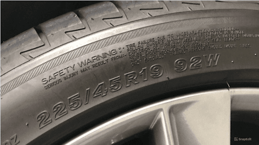 Cách đọc thông số in trên bánh xe ô tô