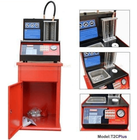 Máy súc rửa kim phun xăng điện tử