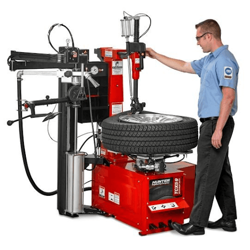 Đặc điểm, công dụng của máy ra vào lốp Hunter