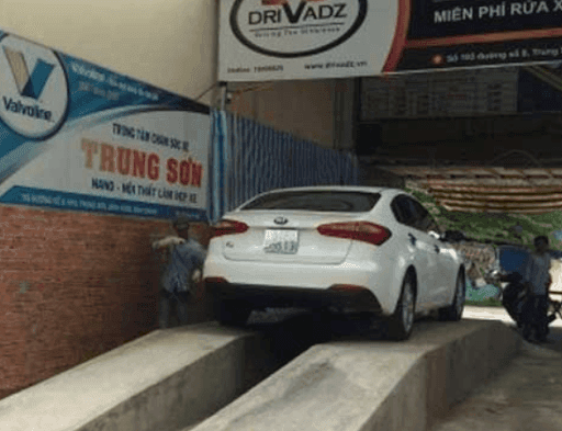 Điểm nổi bật của cầu nâng 1 trụ và bệ bê tông rửa xe