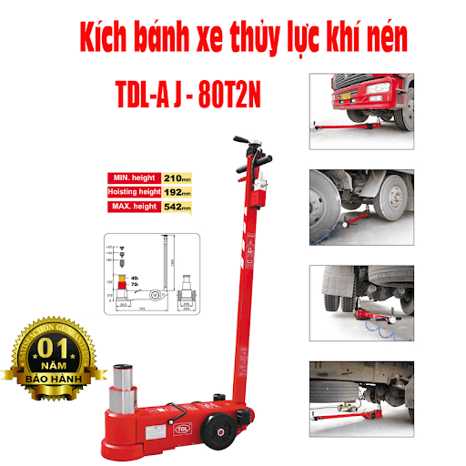Kích thủy lực bánh xe đẩy