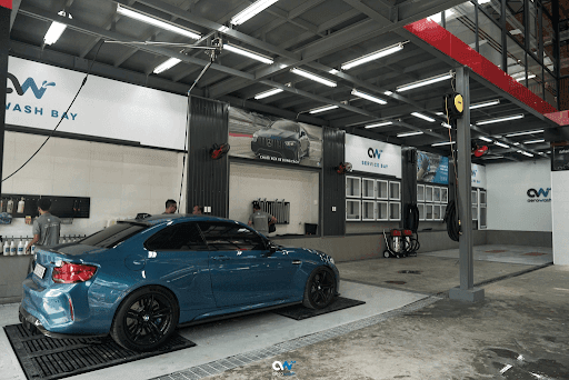 Mô hình rửa xe ô tô chuyên nghiệp