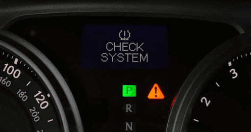 Phần mềm điều khiển TPMS trên xe có thể bị lỗi
