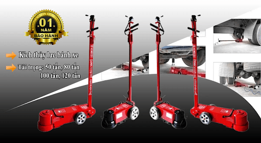 Tải trọng nâng là yếu tố quan trọng nhất khi chọn mua kích thủy lực
